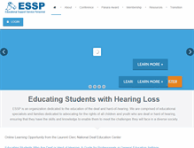 Tablet Screenshot of essp-ny.org